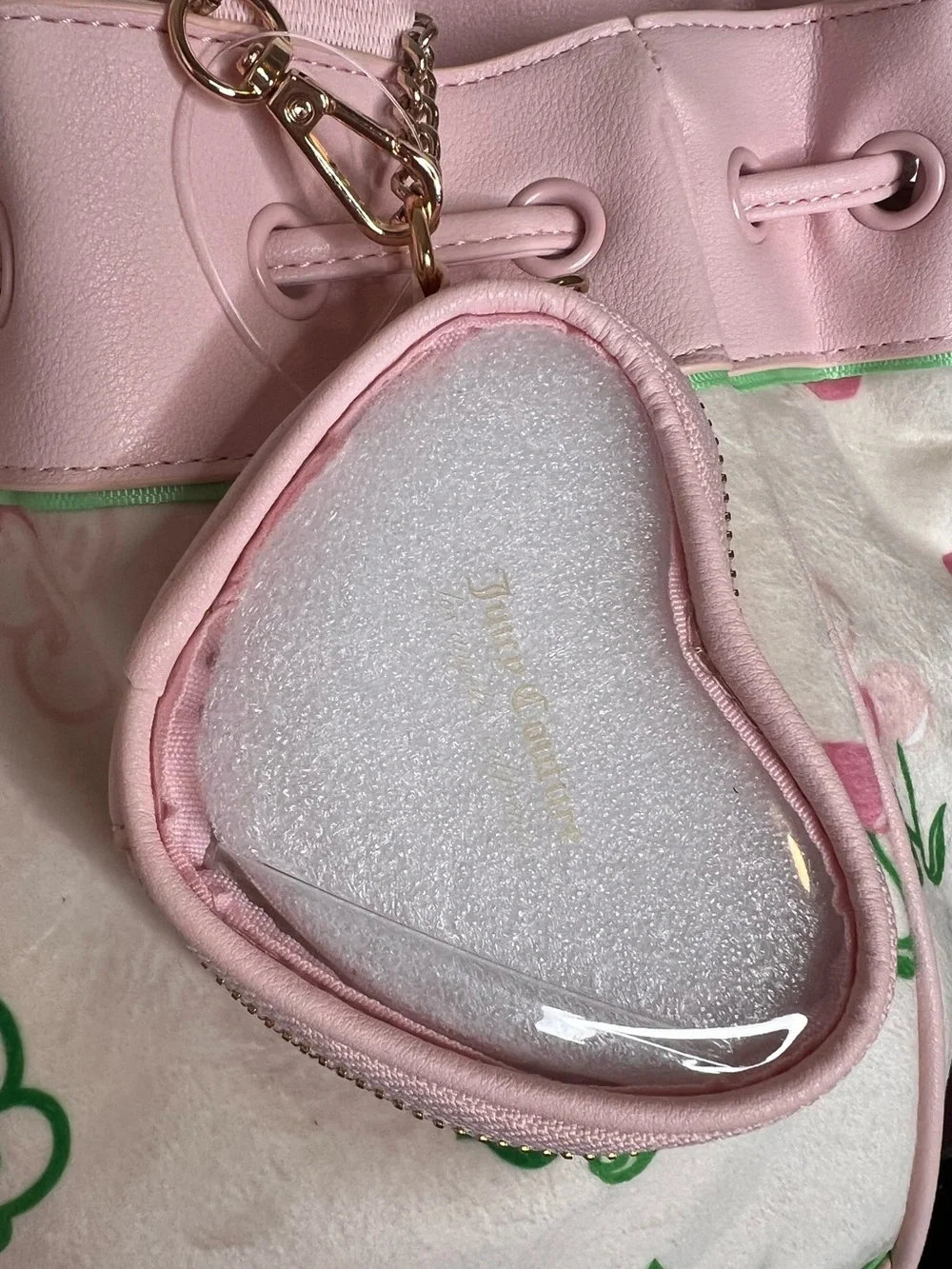 Juicy Couture Retro Cherry Tote Cream Multi